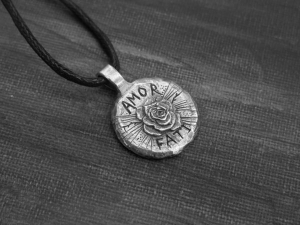 Silver Amor Fati Pendant