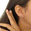Silver Cat earrings - Image 4