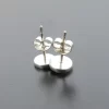 Silver Skull in gas mask Earrings - Image 4