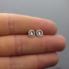 Silver Cat earrings - Image 2