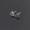 Valknut silver Earrings - Image 2