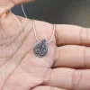Pomegranate silver pendant - Image 3