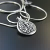 Pomegranate silver pendant - Image 2