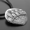 Silver city with roots pendant - Image 4
