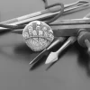 Silver city with roots pendant - Image 3