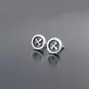 Silver wrench and a screwdriver earrings - Image 3