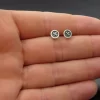 Silver wrench and a screwdriver earrings - Image 2