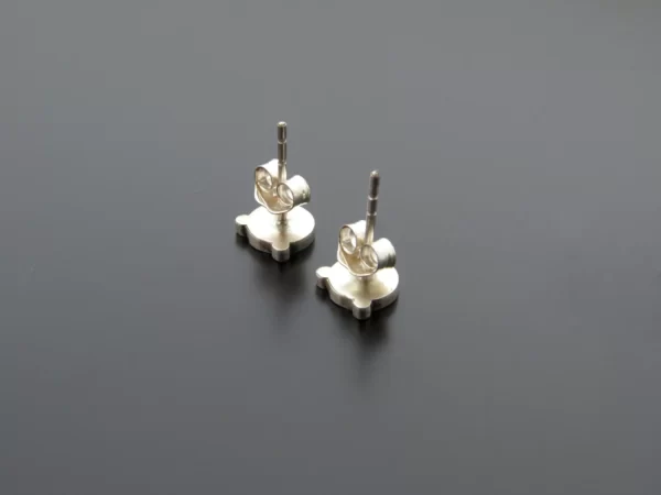 Silver Panda earrings - Image 5