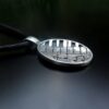 Big Handmade Silver Piano Pendant with Musical Notes - Image 2