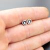 Yoga and meditation silver earrings - Image 4